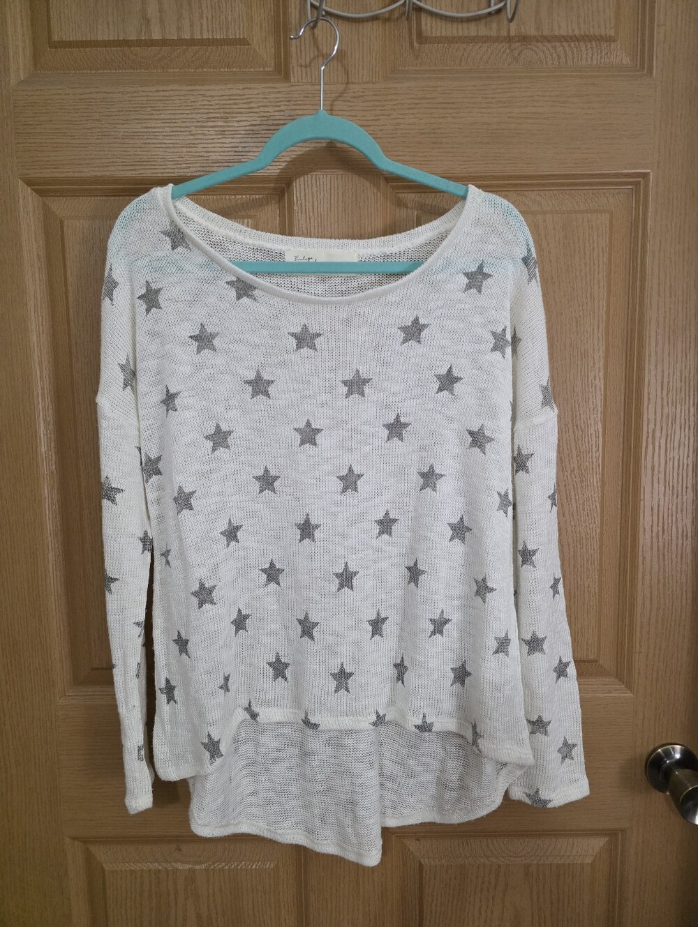 Vintage Havana Star Print Lightweight Sweater